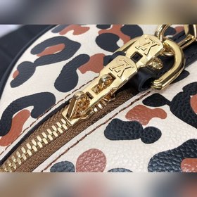 LV SPEEDY BANDOULIèRE 25 Сумка с леопардовым принтом Сумка Speedy