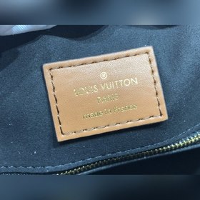 LV SPEEDY BANDOULIèRE 25 Сумка черная с леопардовым принтом Сумка
