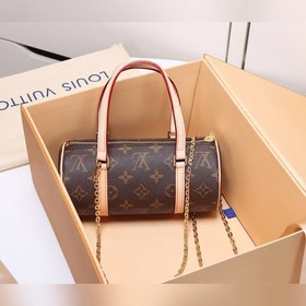LV Сумка-барабан среднего размера с цепочкой, модель： M51384 Сам