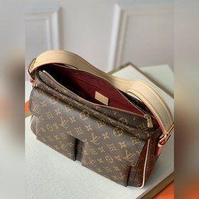 LV подержанная сумка под мышку, большая сумка, модель M51160 Мал