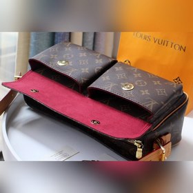 LV подержанная сумка, сумка через плечо цвета верблюжьей шерсти, 