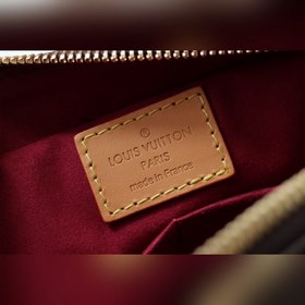 LV подержанная сумка, сумка через плечо цвета верблюжьей шерсти, 