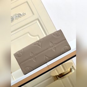 Сумка LV ONTHEGO, модель M45607, тисненый серый, сумка-тоут Для р