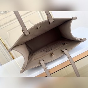 Сумка LV ONTHEGO, модель M45607, тисненый серый, сумка-тоут Для р