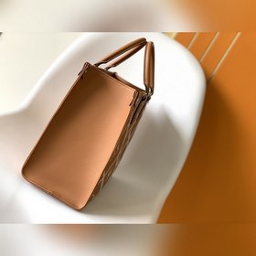 LV Модель M46015 Земляной цвет ONTHEGO Средняя сумка Сумка-тоут
