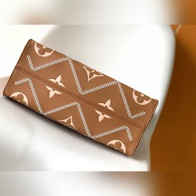 LV Модель M46015 Земляной цвет ONTHEGO Средняя сумка Сумка-тоут 