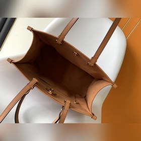 LV Модель M46015 Земляной цвет ONTHEGO Средняя сумка Сумка-тоут 