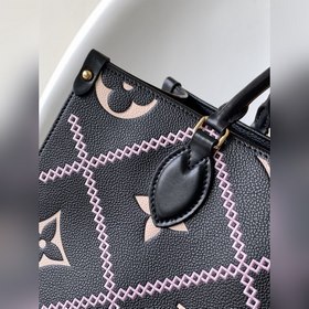 LV Модель M16017 Черный ONTHEGO Сумка среднего размера Сумка-то