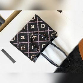 LV Модель M16017 Черный ONTHEGO Сумка среднего размера Сумка-то