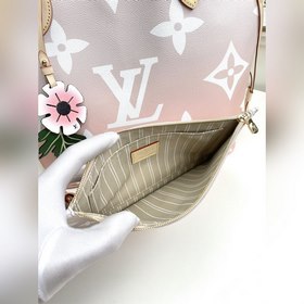 Средняя сумка LV Neverfull, модель M45680, цвет «туманный» Сумка
