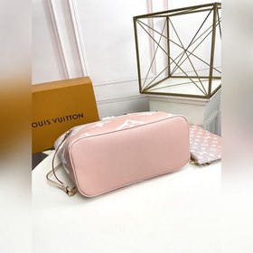 Средняя сумка LV Neverfull, модель M45680, цвет «туманный» Сумка 