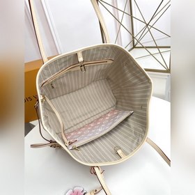 Средняя сумка LV Neverfull, модель M45680, цвет «туманный» Сумка 