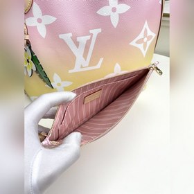 Средняя сумка LV Neverfull, модель M45680, розовый Сумка Neverful
