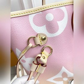 Средняя сумка LV Neverfull, модель M45680, розовый Сумка Neverful