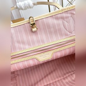 Средняя сумка LV Neverfull, модель M45680, розовый Сумка Neverful