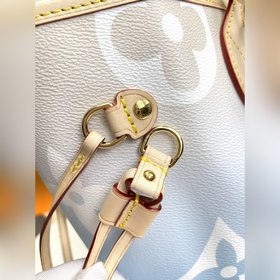Средняя сумка LV Neverfull, модель M45680, синяя Сумка Neverfull