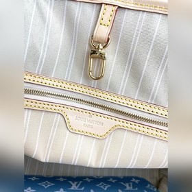 Средняя сумка LV Neverfull, модель M45680, синяя Сумка Neverfull 