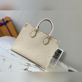 LV Модель M44930 Белый тисненый  Сумка ONTHEGO Для работы, покуп