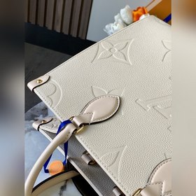 LV Модель M44930 Белый тисненый  Сумка ONTHEGO Для работы, покуп