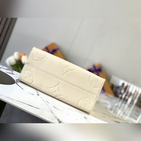 LV Модель M44930 Белый тисненый  Сумка ONTHEGO Для работы, покуп