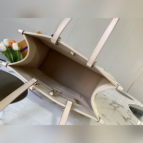 LV Модель M44930 Белый тисненый  Сумка ONTHEGO Для работы, покуп