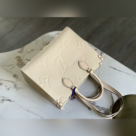LV Модель M44930 Белый тисненый  Сумка ONTHEGO Для работы, покуп