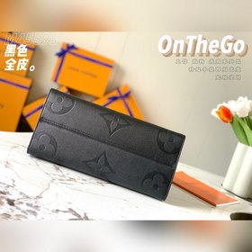 LV Модель M45595 Черный тисненый  Сумка ONTHEGO Для работы, пок