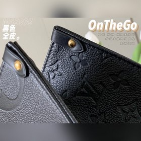 LV Модель M45595 Черный тисненый  Сумка ONTHEGO Для работы, пок