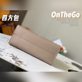 LV Модель M45494 Слоновая кость с принтом ONTHEGO маленькая сумк