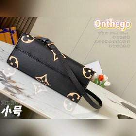 LV Модель M45659 Черно-белый принт  Onthego маленькая сумка-тоу