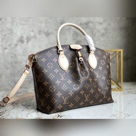 LV Модель M45986 Серия Boétie с рельефным узором, сумка-тоут с за