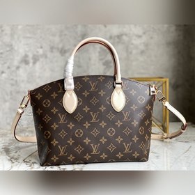 LV Модель M45986 Серия Boétie с рельефным узором, сумка-тоут с за