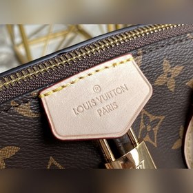LV Модель M45986 Серия Boétie с рельефным узором, сумка-тоут с за