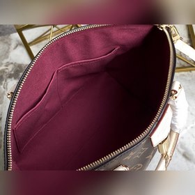 LV Модель M45986 Серия Boétie с рельефным узором, сумка-тоут с за