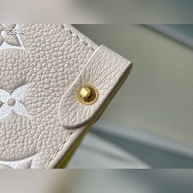 Сумка LV OnTheGo, модель M46060, зеленая с белым Сумка OnTheGo и