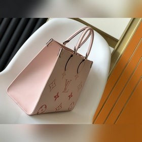 Средняя сумка LV OnTheGo, модель M45719, розовый Сумка OnTheGo с