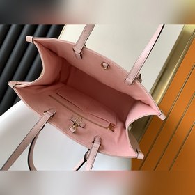 Средняя сумка LV OnTheGo, модель M45719, розовый Сумка OnTheGo с