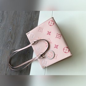Средняя сумка LV OnTheGo, модель M45719, розовый Сумка OnTheGo с