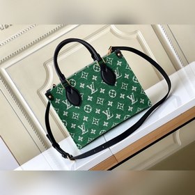 LV ONTHEGO Маленькая сумка Модель m46216 Зеленый Эта сумка OnThe