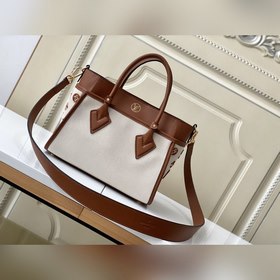 LV On My Side Маленькая сумка-тоут Модель M59905 Коричнево-желты