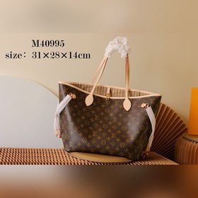 Средняя сумка LV Neverfull Сумка Neverfull среднего размера сочет