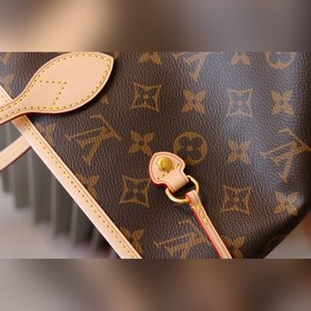 Средняя сумка LV Neverfull Сумка Neverfull среднего размера сочет