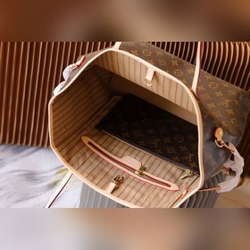 Средняя сумка LV Neverfull Сумка Neverfull среднего размера сочет