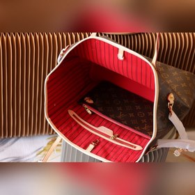 Средняя сумка LV Neverfull Сумка Neverfull среднего размера сочет