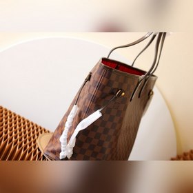 Средняя сумка LV Neverfull Сумка Neverfull среднего размера сочет