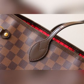 Средняя сумка LV Neverfull Сумка Neverfull среднего размера сочет