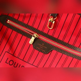 Средняя сумка LV Neverfull Сумка Neverfull среднего размера сочет