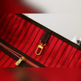 Средняя сумка LV Neverfull Сумка Neverfull среднего размера сочет
