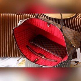Средняя сумка LV Neverfull Сумка Neverfull среднего размера сочет
