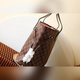 Средняя сумка LV Neverfull Сумка Neverfull среднего размера сочет